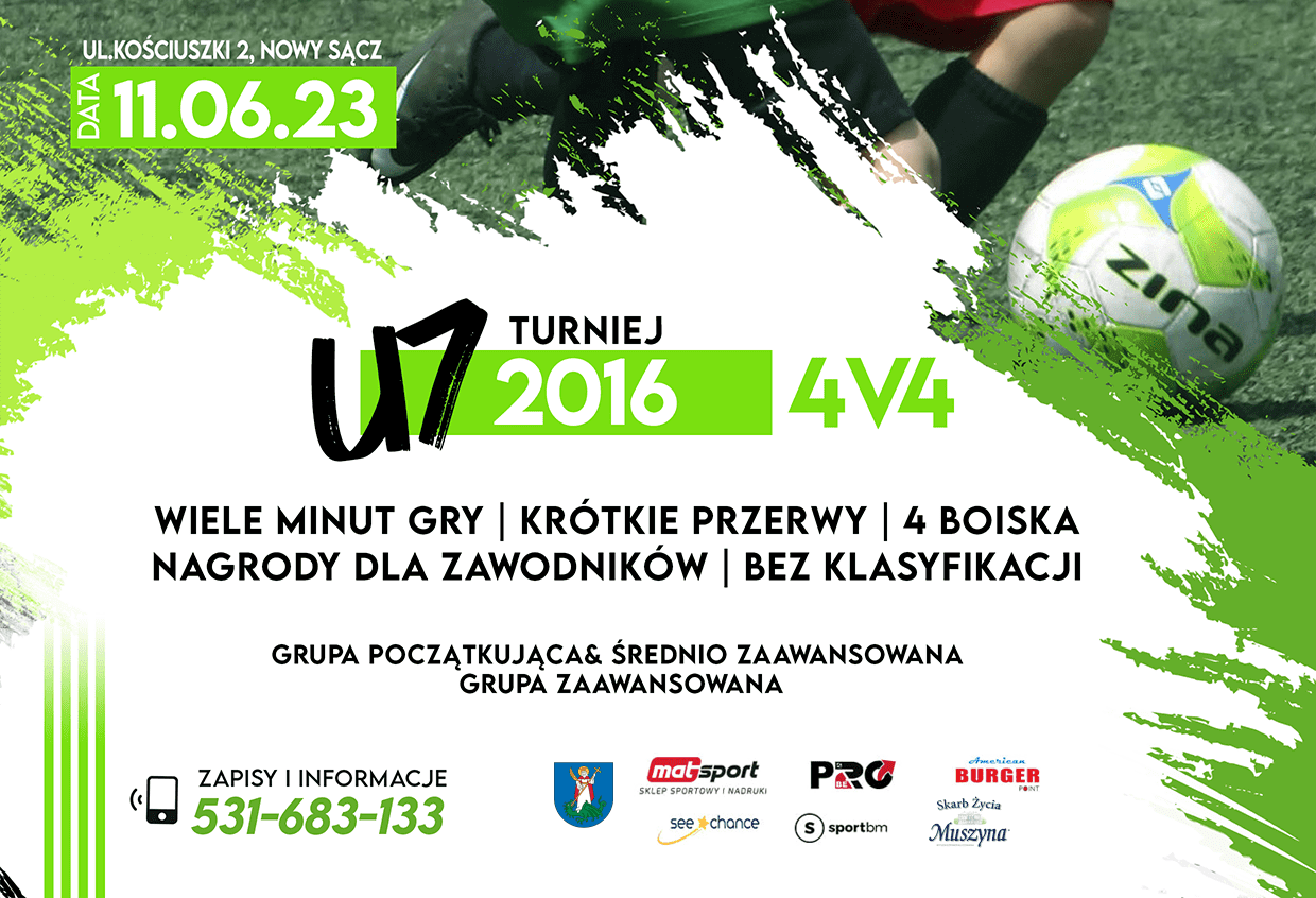 Tło Turniej U7 2